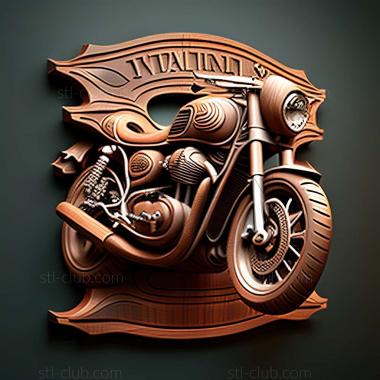 3D модель Triumph Thruxton (STL)